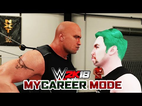 JackSepticEye joins the WWE performance Center | WWE 2K18 My Career pt.1