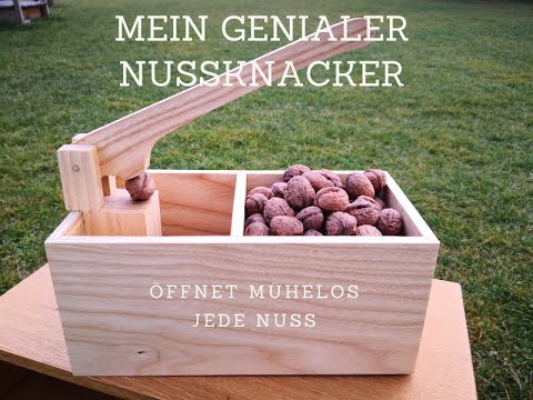 Make your own nutcracker - an awesome way to crack nuts easily