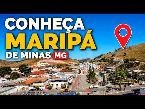CONHECEMOS MARIPÁ DE MINAS: 3.400 HABITANTES E MUITO CHARME!