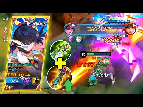 NEW RUBY BEST DAMAGE BUILD IN SEASON 28!🔥RUBY MOBILE LEGENDS