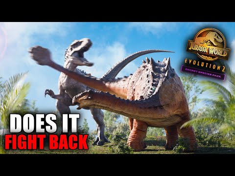 ANKYLODOCUS SHOWCASE! - ALL Skins, Animations & MORE! | Jurassic World Evolution 2