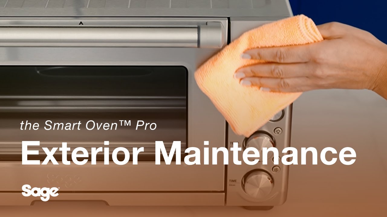 Breville coffee guide tutorial - How to clean the oven exterior