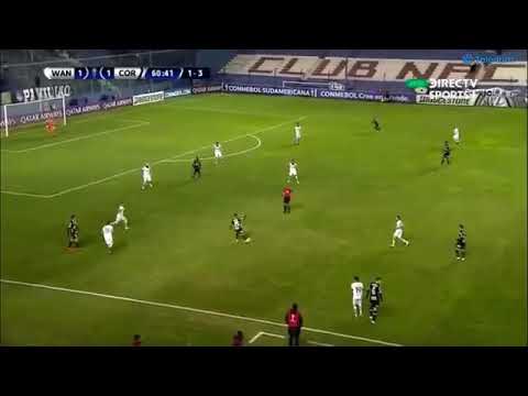 GOL DE VAGNER LOVE, MONTEVIDEO WANDERERS 1 X 2 CORINTHIANS.