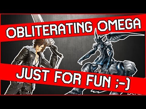 Absolutely DESTROYING Omega in Final Fantasy 8 Remastered - Location & Cheesy Method Guide
