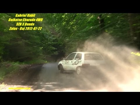 Gabriel Kubit - Daihatsu Charade 4WD - SZK 3 Runda - Zalas - Baj 2012-07-22