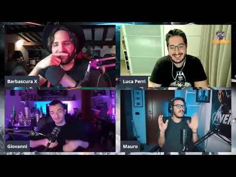 Giovanni Santonocito sul canale del capitano Barbascura X con Luca Perri e Mauro Zingarelli