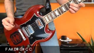 Placebo Guitar Lesson #3 Special K