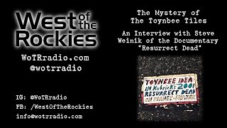The Mystery of The Toynbee Tiles: An Interview with Steve Weinik of the Documentary "Resurrect Dead"
