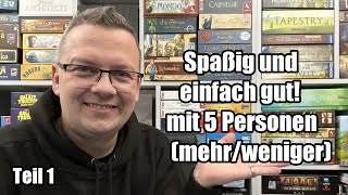 Gesellige Spiele mit mehr (und weniger) als 5 Personen die einfach Spaß machen! Teil 1