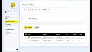 New Improved Login Experience and Shared credentials for Businesses