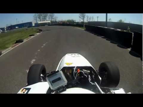 Szlalom verseny Kecskemét FRCE01 - 2012.04.30. Délelőtti futam, 3. menet