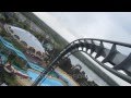 The Swarm Left Front Seat on-ride HD POV Thorpe Park