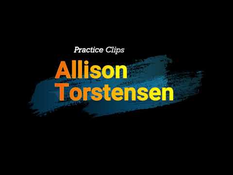 Allison Torstensen College Skills Video 2021