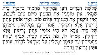 מסכת עדיות פרק ג משנה י