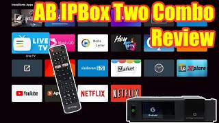 AB IPBox Two Combo 4K UHD | Android 8.0 | Combo IP-Receiver DVB-S2X/C/T2 | [ Review ]