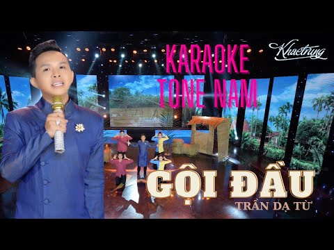 Bài hát GỘI ĐẦU - Karaoke Tone Nam - beat Khắc Trung