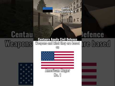 Centaura Aquila Civil Defence Weapons and what they are based on