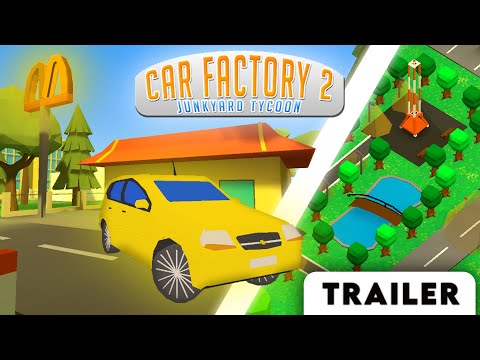 Car Factory 2: Junkyard Tycoon Official trailer