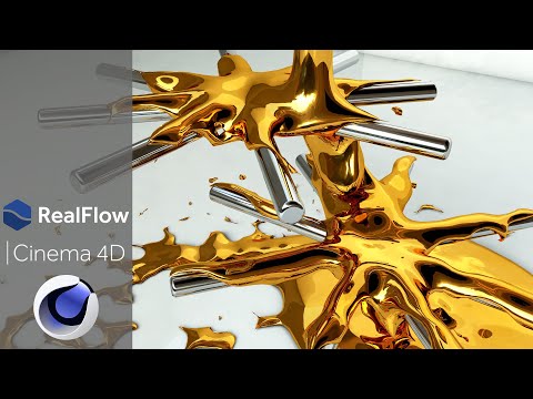 Cinema 4D RealFLow Tutorial Cute Particle Animation