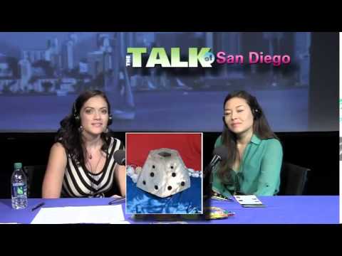The TV show "The Talk of San Diego" attempts to explain what a Living Reef Memorial is.