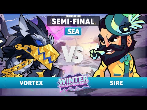 Vortex vs. Sire - Elimination Semi-Final - SEA - Brawlhalla Winter Championship 2023