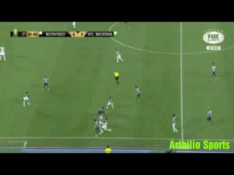 Gol de Rodrigo Pimpão ● Botafogo 1 x 0 Atlético Nacional ● Libertadores 2017