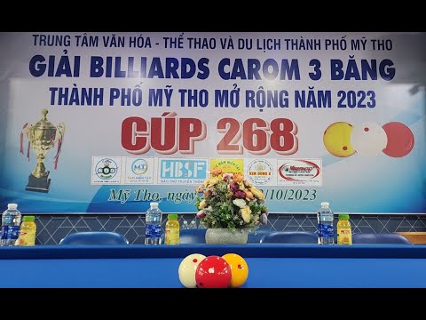 Quang Thái (Út Nhi) VS Hữu Trí (TS) B2| Giải Billiard 3C Cúp 268 Mỹ Tho mở rộng 2023