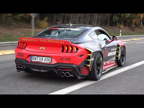 Modified Cars Leaving Nurburgring Tankstelle - 992 GT3 RS, M5 G90, Mustang RTR, 700HP M6, 296 GTB