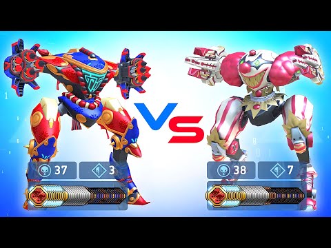 Javelin Rack 16 vs Disc Launcher 16 - Panther - Mech Arena