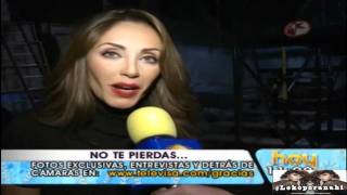 Anahi y Carlos Ponce  en Hoy (Detras de cámara de Nuevos Recuerdos)