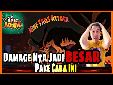 IT WAS LIKE THIS YAH | How to attack the 9-tailed Kyubi so that the damage is great | Epic Ninjas