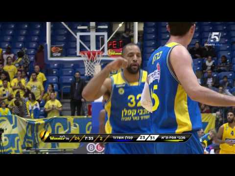 Highlights: Maccabi FOX Tel Aviv - Maccabi Ashdod