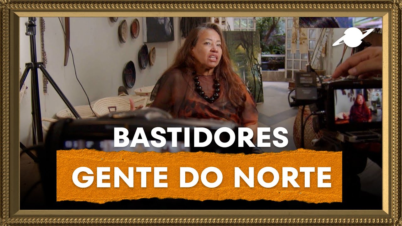 BASTIDORES DO GENTE DO NORTE COM ROSA DOS ANJOS