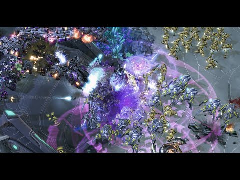 EPIC NUUUUKES - Maru 🇰🇷 (T) vs ShoWTimE 🇩🇪 (P) on Moondance - StarCraft 2 -2022