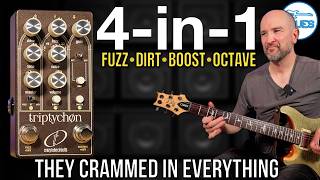 Fuzz, Octave, Overdrive, & Treble Boost! Crazy Tube Circuits Triptychon!