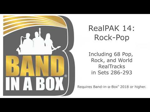Band-in-a-Box® 2018 - RealPAK: Rock-Pop 14