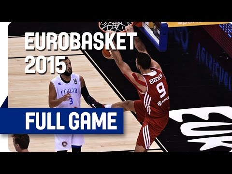 Italy v Turkey - Group B - Full Game - Eurobasket 2015