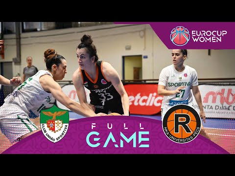 Sportiva/AzorisHotels v NKA Universitas Pecs | Full Basketball Game | EuroCup Women 2025-26