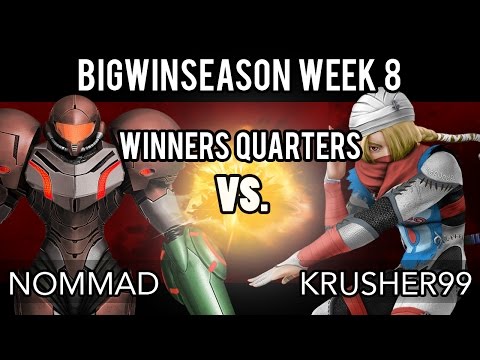BigWinSeason Week 8 - Winners Quarters - BW | Nommad (Samus) VS KRUSHER99 (Sheik)