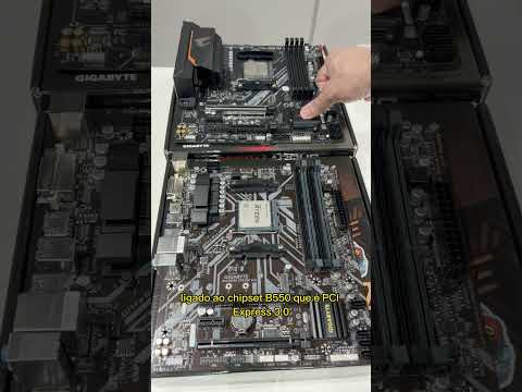 B550M AORUS ELITE VS B450M DS3H V2 - QUAL A PLACA MÃE IDEAL PRA VC ? VEJA AS DIFERENÇAS