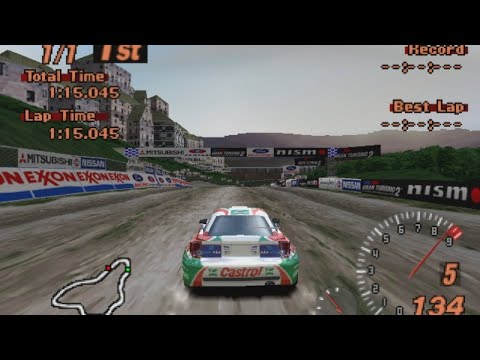 Gran Turismo 2 - Playthrough Part 33 - All Rally Tracks (Second Opponent)