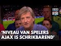 Wim was in de Arena en schrok zich dood van Ajax: 'Het niveau van de spelers is schrikbarend'