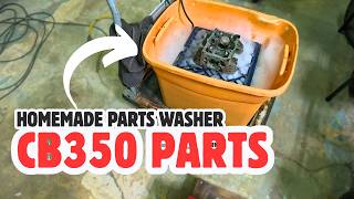 Homemade Parts Washer Saves These Honda CB350 Engines!