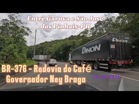 BR-101 região de Garuva (SC): Viagem Pela Rodovia Mais Importante do Litoral Sul