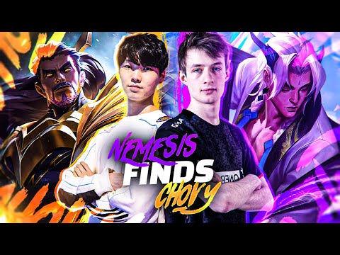 CHOVY uses NEMESIS' TRYNDAMERE against HIM??? *NEW KOREAN META!*