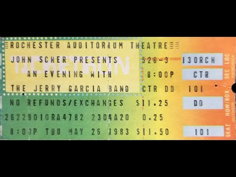 Thumbnail for Jerry Garcia Band 05.26.1983 Rochester, NY AUD by Greg Errico