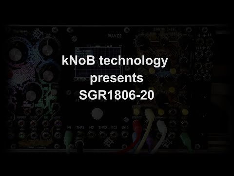 SGR1806-20 by Knob Technology - Analog Percussion synthesizer image 5