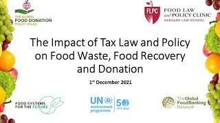 Harvard FLPC & GFN Tax Law & Food Donation