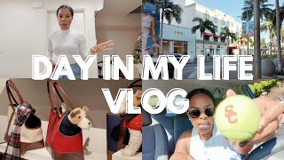 Shop with me on Rodeo Drive Vlogmas (surprise tennis gifts, alone on thanksgiving)