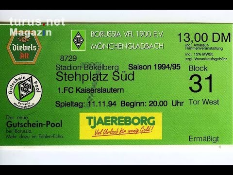 1994-95 Borussia Mönchengladbach-1.FC Kaiserslautern